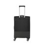 Valise souple Crosslite 5.0 extensible 66 cm Noir