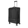 Valise souple Crosslite 5.0 extensible 77 cm Noir