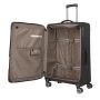 Valise souple Crosslite 5.0 extensible 81 cm Noir