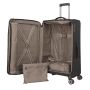 Valise souple Crosslite 5.0 extensible 81 cm Noir