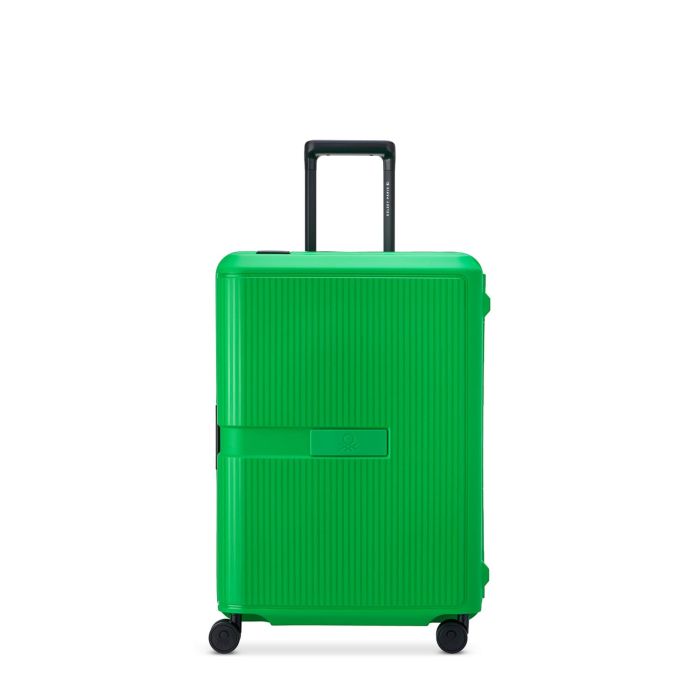 Valise M Color Block 67 cm Vert