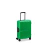 Valise cabine rigide Color Block hard Slim 55 cm Vert