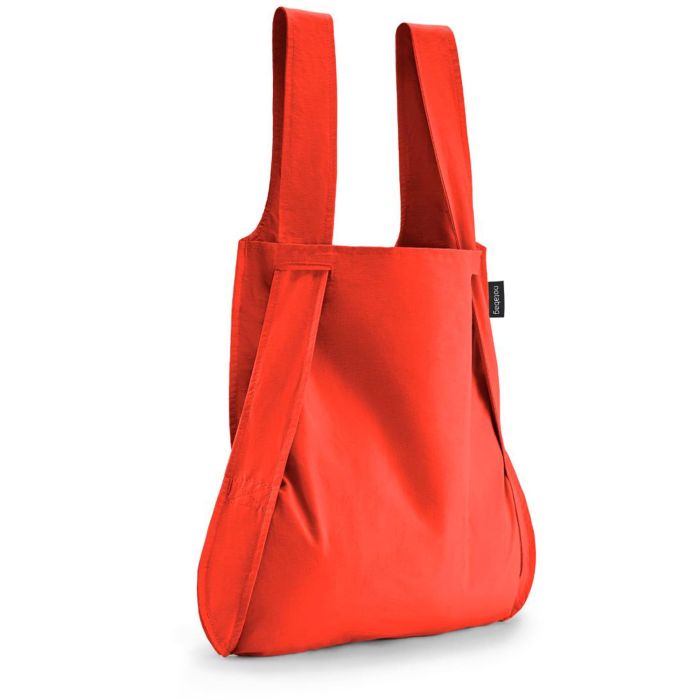 Sac shopping pliable avec pochette 65 cm Red