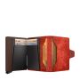 Porte-cartes Twinwallet Vintage anti-RFID 10.2 cm Orange