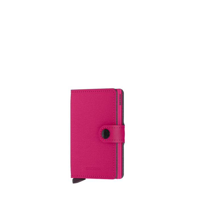 Porte-cartes Miniwallet Yard Powder anti-RFID 10.2 cm Fuchsia