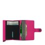 Porte-cartes Miniwallet Yard Powder anti-RFID 10.2 cm Fuchsia