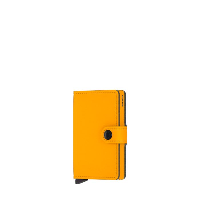 Porte-cartes Miniwallet Yard Powder anti-RFID 10.2 cm Ochre