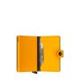 Porte-cartes Miniwallet Yard Powder anti-RFID 10.2 cm Ochre