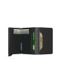 Porte-cartes Slimwallet Yard Black Powder anti-RFID 10.2 cm Black