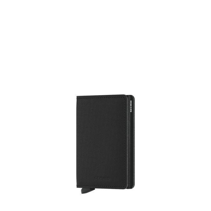 Porte-cartes Slimwallet Yard Black Powder anti-RFID 10.2 cm Black