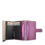 Porte-cartes Miniwallet Pebble anti-RFID 10.2 cm Orchid