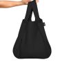 Sac shopping pliable avec pochette 65 cm Black