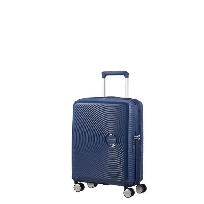 Valise cabine rigide Soundbox Extensible 55 cm Navy