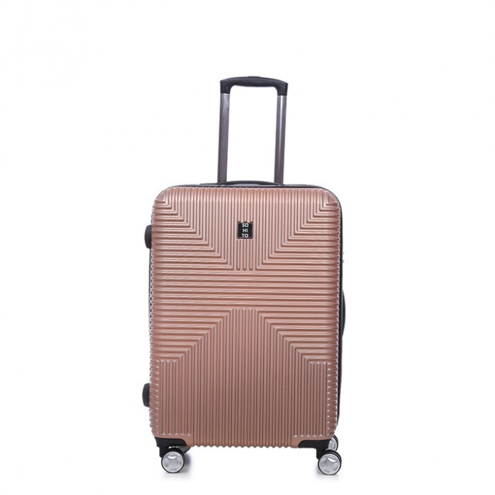 Valise rigide Takai Extensible 67 cm Rose Gold