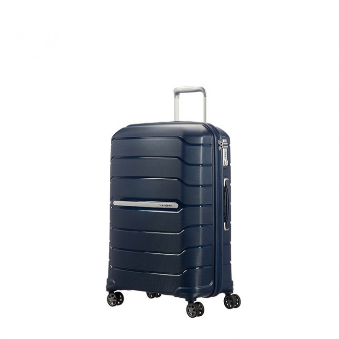 Valise rigide Flux 68 cm Extensible Navy blue