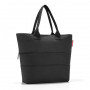 Sac shopping Shopper E1 Extensible 50 cm Black