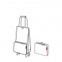 Chariot de courses Foldabletrolley 66 cm Red