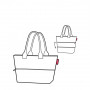 Sac shopping Shopper E1 Extensible 50 cm Glencheck red