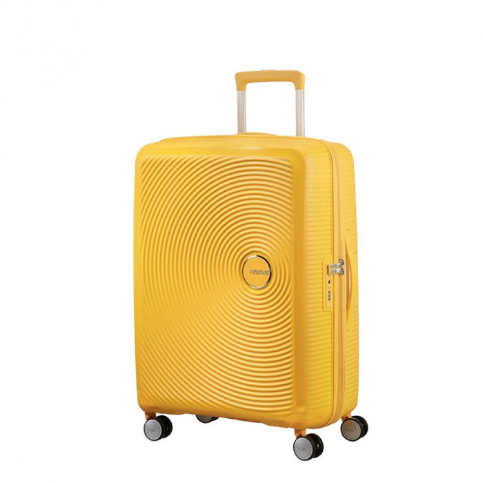 Valise rigide Soundbox Extensible 77cm Jaune