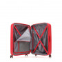 Valise rigide Soundbox Extensible 67 cm Coral red