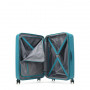 Valise rigide Soundbox Extensible 67 cm Jade green