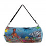 Sac de voyage Weekender réversible 50 cm Kristjana S Williams Interiors, World Map & Reef