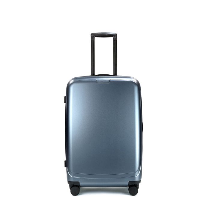 Valise rigide Pure mate Extensible 65cm Bleu ardoise