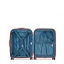 Valise cabine rigide St-Tropez Slim 55 cm Platinium