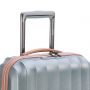 Valise cabine rigide St-Tropez Slim 55 cm Platinium