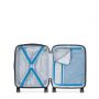 Valise cabine rigide Comete + Slim 55 cm Bleu clair