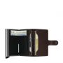 Porte-carte Miniwallet Original anti-RFID 10.2 cm Dark brown