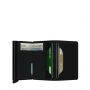 Porte-cartes Slimwallet Matte anti-RFID 10.2 cm Black