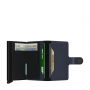 Porte-cartes Miniwallet Matte anti-RFID 10.2 cm Nightblue