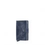 Porte-cartes Miniwallet Vintage anti-RFID 10.2 cm Blue