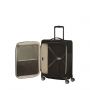 Valise cabine souple Airea Slim 55 cm Black