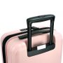 Valise rigide Pure mate Extensible 75cm Rose